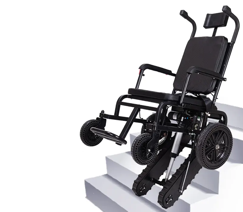 Outdoor Power Wheelchair - 접이식 야외 전동 계단 오르기 장치