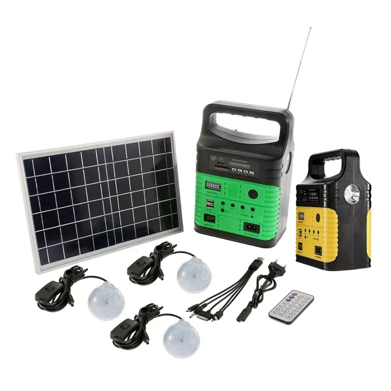 휴대용 캠핑 태양광 발전 시스템, 태양광 패널, 라디오 - Outdoor Power Source 리뷰 및 가격