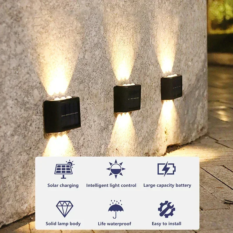 LED 태양광 조명 야외 방수 솔라 벽등 위아래 발광  - Outdoor Powerwall 리뷰 및 가격
