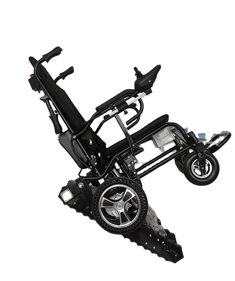 접이식 야외 전동 계단 오르기 장치 휠체어 사용자용 리 - Outdoor Power Wheelchair 리뷰 및 가격