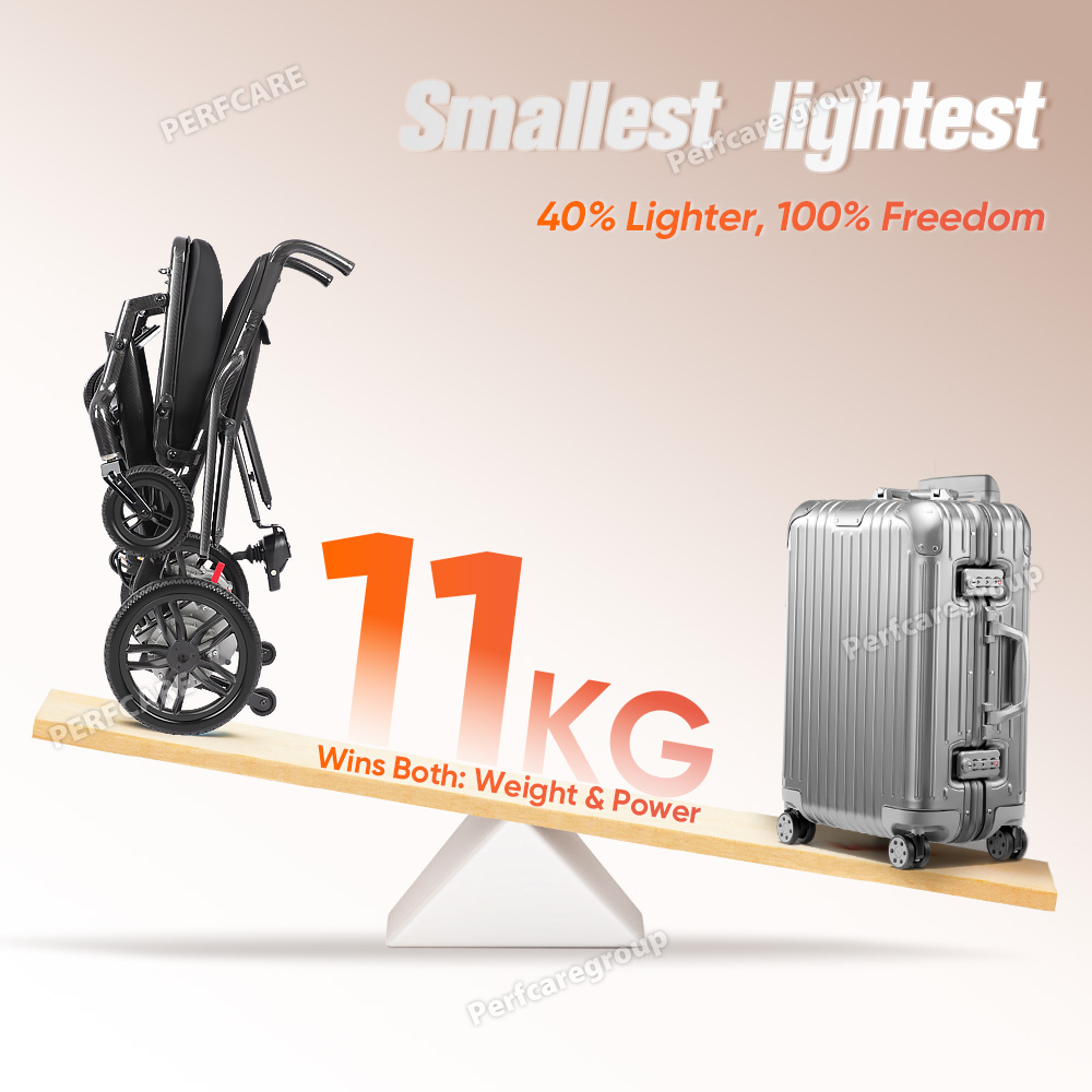2025년 트렌드 카본 파이버 접이식 경량 11kg 전 - Outdoor Power Wheelchair 리뷰 및 가격