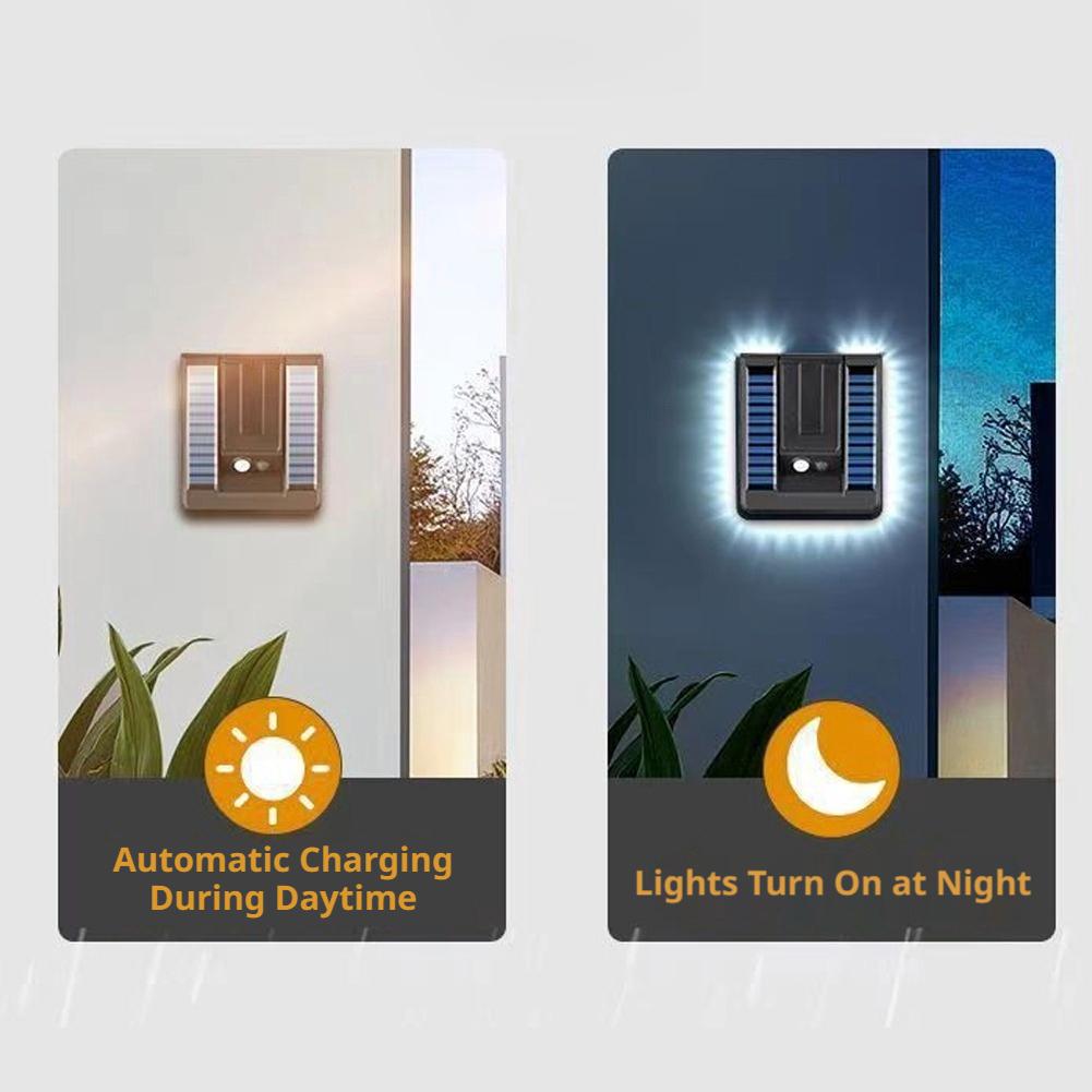 접이식 LED 120 °   태양광 조명 3가지 모드  - Outdoor Powerwall 리뷰 및 가격