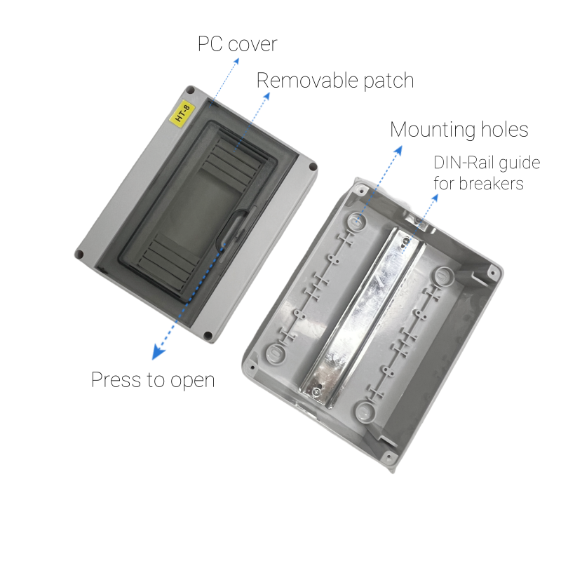 DC 차단기용 IP65 배전함 HT-2-24WAY PC - Outdoor Power Junction 리뷰 및 가격