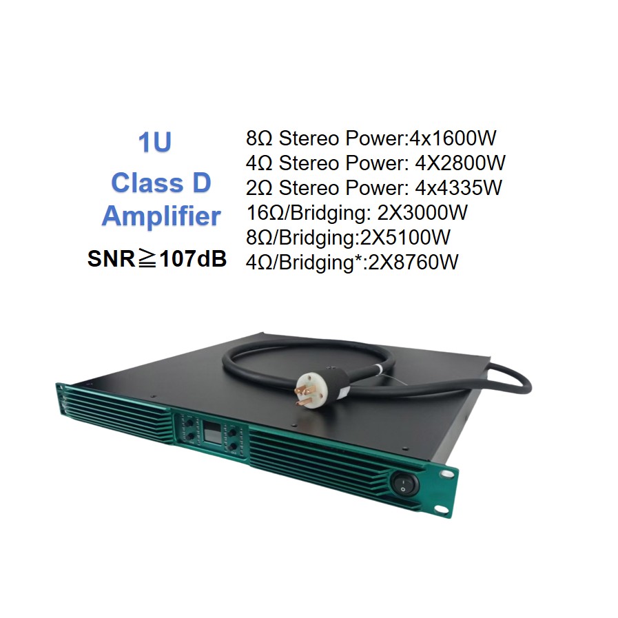 랙 마운트 파워 앰프 클래스 D 1600W SNR≥10 - Outdoor Power Rack 리뷰 및 가격