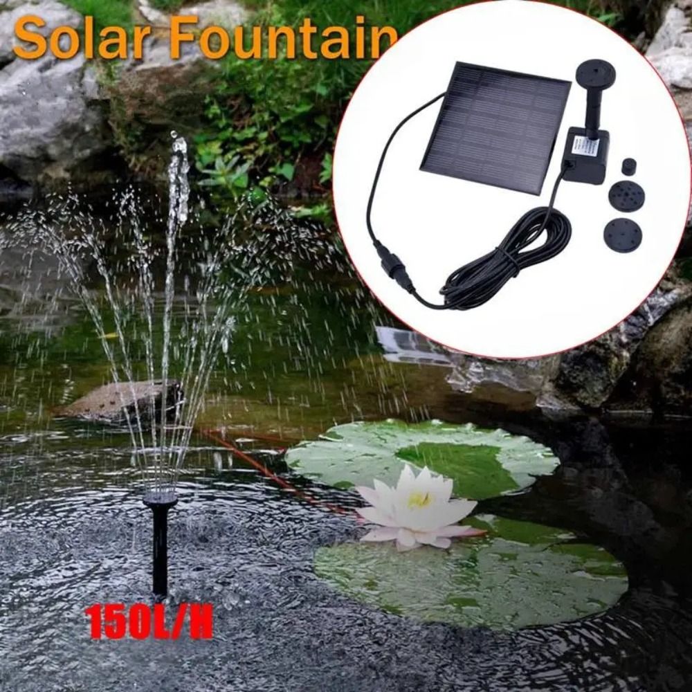 1.4W 미니 태양열 분수 펌프 전원 패널 키트, 태양 - Outdoor Power Source 리뷰 및 가격