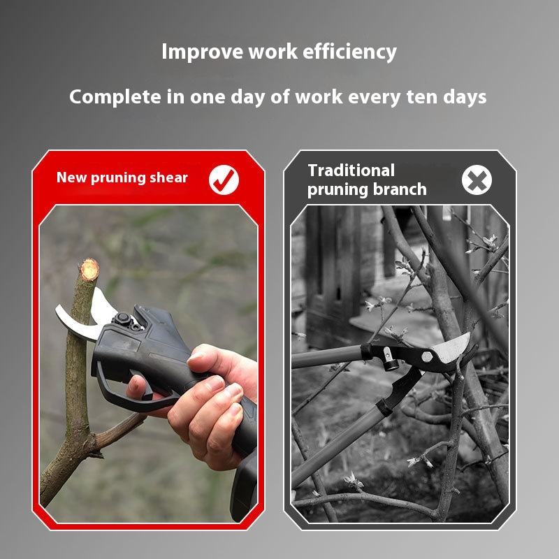 무선 전동 정원 전지가위 과일나무 가지 전지가위 두꺼운 - Outdoor Power Source 리뷰 및 가격