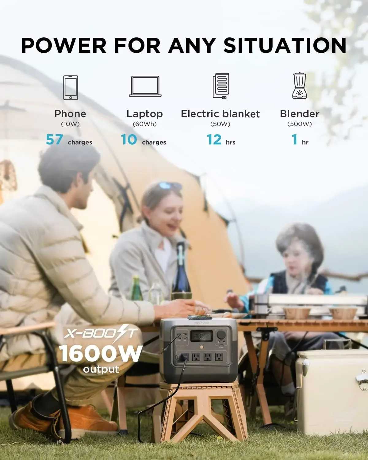 EF ECOFLOW 휴대용 파워스테이션 RIVER 2  - Outdoor Power Tower 리뷰 및 가격
