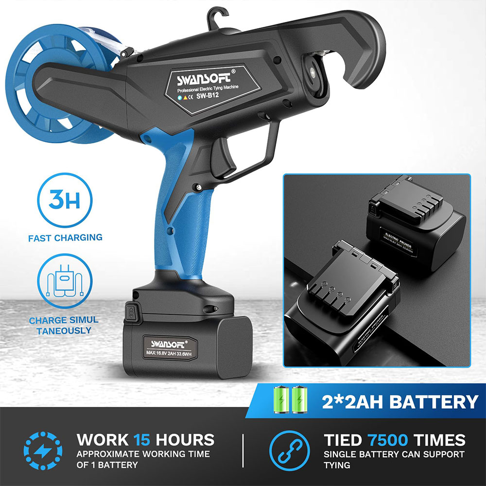 전기 무선 정원 도구 전기 가지 묶기 및 결속 기계 농 - Outdoor Power Tools 리뷰 및 가격