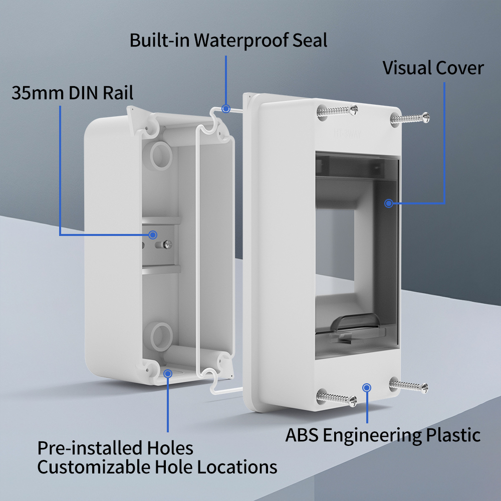 HT 시리즈 분배함 접속함 2/3 방향 PC 플라스틱  - Outdoor Power Junction 리뷰 및 가격