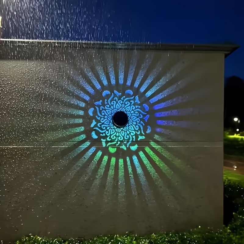 태양광 LED 벽등 만다라 프로젝션 랜턴 방수 야외 마 - Outdoor Powerwall 리뷰 및 가격