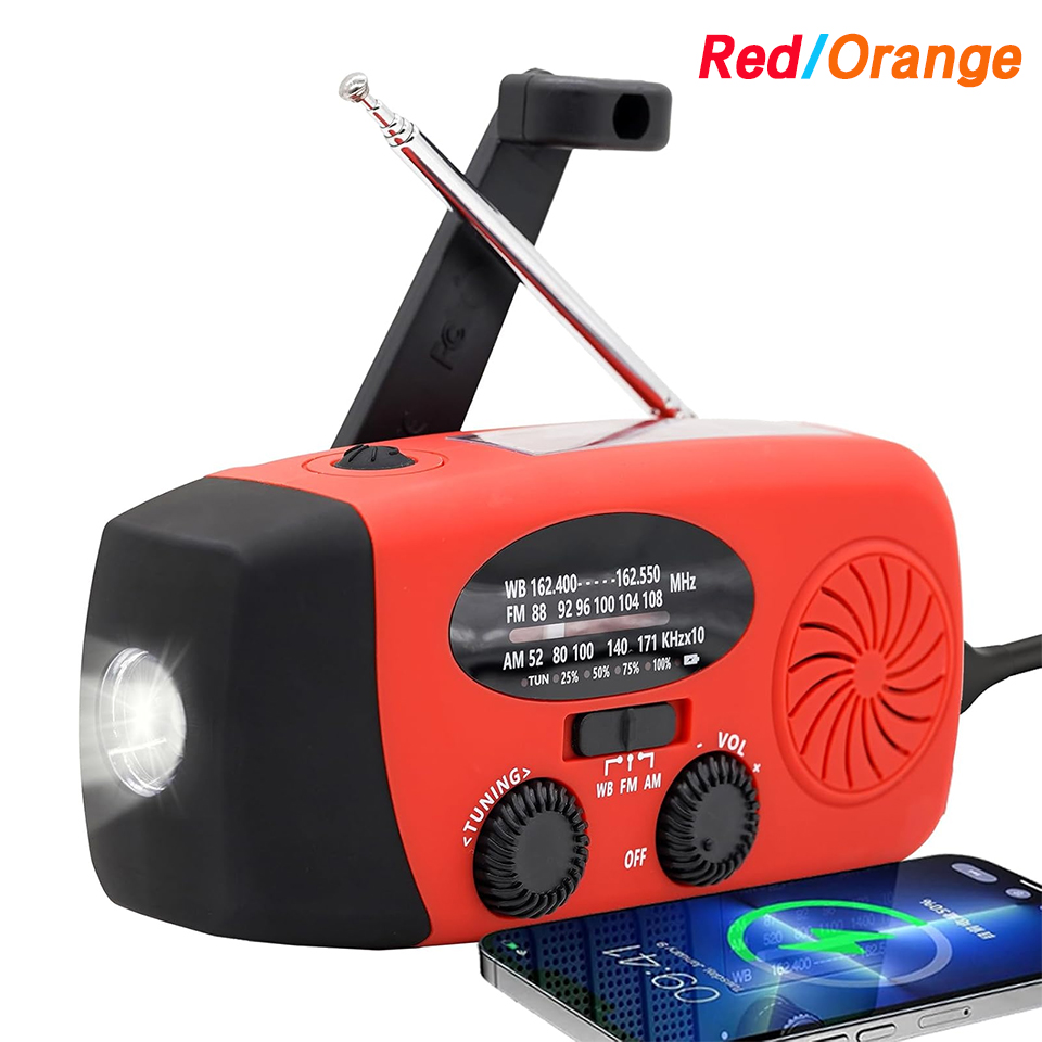 휴대용 핸드 크랭크 발전기 비상 전원 은행 LED 손전 - Outdoor Power Tool Kit 리뷰 및 가격